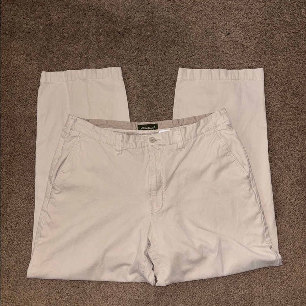 Eddie Bauer. Classic White Men's Pants. Size 38x30